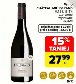 Carrefour Wino CHÂTEAU MILLEGRAND oferta