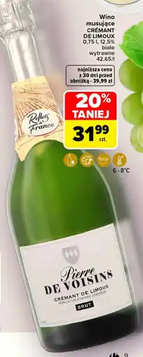 Carrefour Wino musujące crémant de limoux oferta