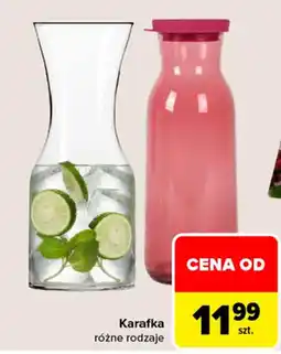 Carrefour Karafka różne rodzaje oferta