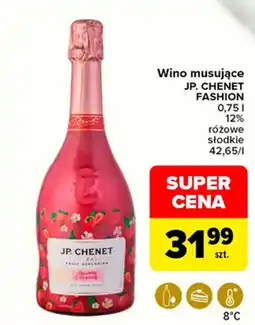 Carrefour Wino musujące JP. CHENET FASHION oferta