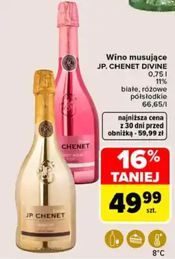 Carrefour Wino musujące JP. CHENET DIVINE oferta