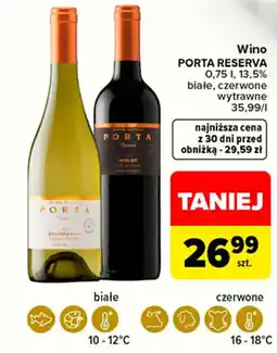 Carrefour Wino PORTA RESERVA oferta