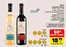 Carrefour Wino CUDGEE CREEK oferta