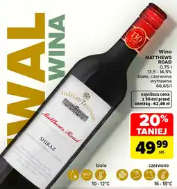 Carrefour Wino MATTHEWS ROAD oferta
