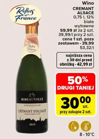 Wino CREMANT ALSACE