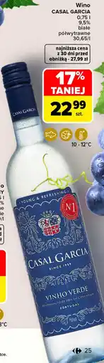 Carrefour Wino casal garcia oferta
