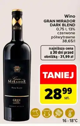Carrefour Wino Gran Mirador Dark Blend oferta