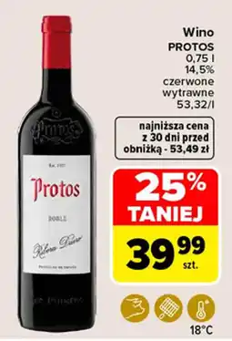 Carrefour Wino Protos oferta