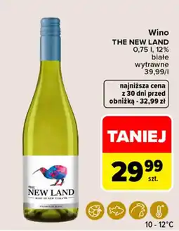 Carrefour Wino THE NEW LAND oferta