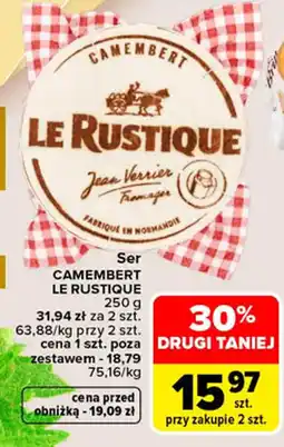 Carrefour Ser CAMEMBERT LE RUSTIQUE oferta