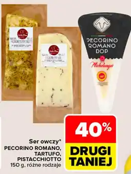Carrefour Ser owczy* PECORINO ROMANO, TARTUFO, PISTACCHIOTTO oferta
