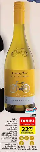 Carrefour Wino Cono Sur Tocornal Cabernet Sauvignon-Merlot oferta