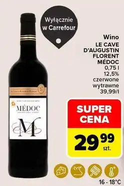 Carrefour Wino La Cave D'augustin Florent Medoc oferta