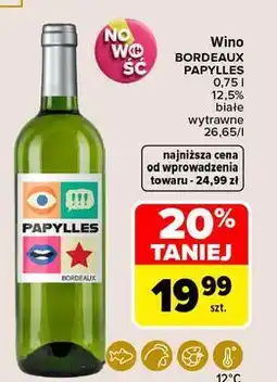 Carrefour Wino wytrawne Papylles oferta