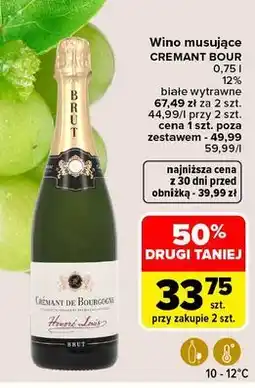 Carrefour Wino Cremant De Luxembourg Brut oferta