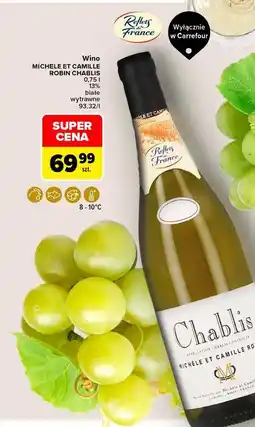 Carrefour Wino Chablis oferta