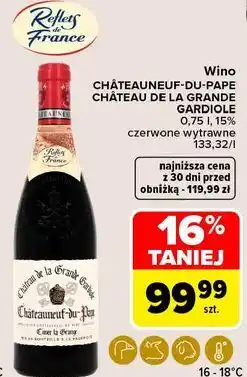 Carrefour Wino wytrawne Chateauneuf Du Pape oferta