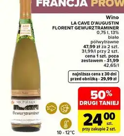 Carrefour Wino La Cave D'augustin Florent Gewurztraminer oferta