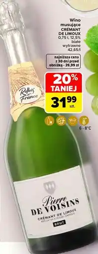 Carrefour Wino wytrawne Cremant De Limoux Brut oferta