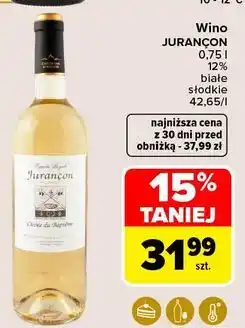Carrefour Wino białe Jurancon oferta