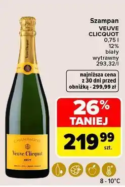 Carrefour Szampan Veuve Clicquot Brut oferta