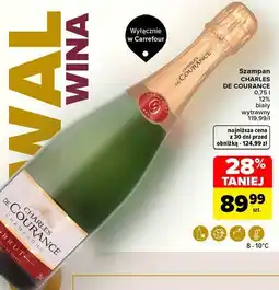 Carrefour Wino Charles De Courance Brut oferta