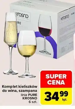Carrefour Kieliszek do szampana pure Krosno S.a oferta