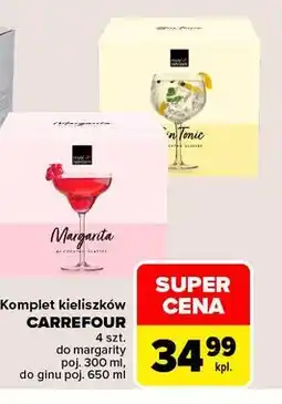 Carrefour Kieliszki do ginu 650 ml Carrefour oferta