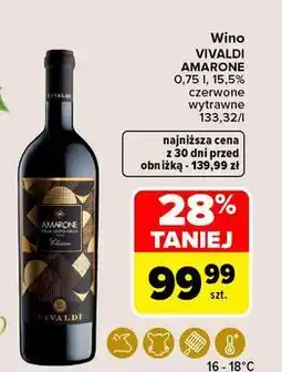 Carrefour Wino wytrawne Vivaldi Amarone oferta