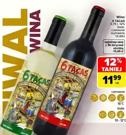 Carrefour Wino 6Tacas oferta