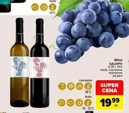 Carrefour Wino wytrawne Galispo oferta