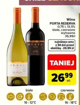 Carrefour Wino wytrawne Porta Reserve Merlot oferta