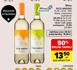 Carrefour Wino Pico Andino Sauvignon oferta