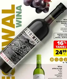 Carrefour Wino Malbec Alto De Mayo oferta