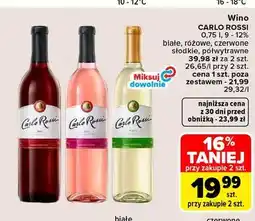 Carrefour Wino Carlo Rossi White oferta