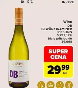 Carrefour Wino De Bortoli Gewurztraminer Riesling oferta
