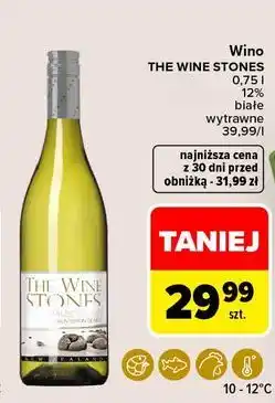 Carrefour Wino The Wine Stones Sauvignon Blanc oferta