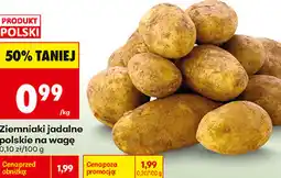 Biedronka Ziemniaki jadalne polskie na wagę oferta
