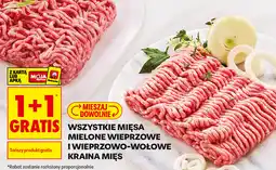 Biedronka Wszystkie mięsa mielone wieprzowe i wieprzowo-wołowe Kraina Mięs oferta