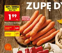 Biedronka Marchew na wagę oferta