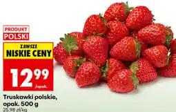 Biedronka Truskawki polskie oferta