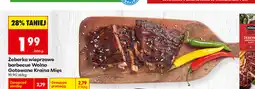 Biedronka Żeberka wieprzowe barbecue Wolno Gotowane Kraina Mięs oferta