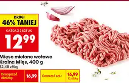 Biedronka Mięso mielone wołowe Kraina Mięs oferta