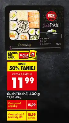 Biedronka Sushi Toshio oferta