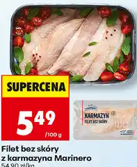Biedronka Filet bez skóry z karmazyna Marinero oferta