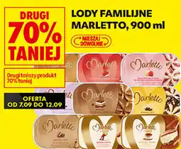 Biedronka Lody familijne Marletto oferta