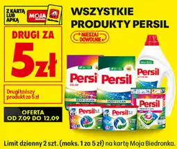 Biedronka Wszystkie produkty Persil oferta
