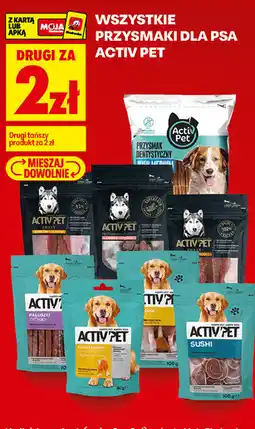 Biedronka Wszystkie przysmaki dla psa Activ Pet oferta