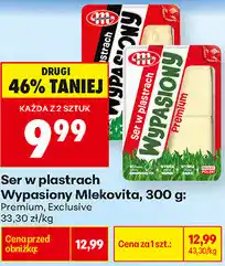 Biedronka Ser w plastrach Wypasiony Mlekovita oferta