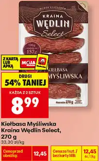 Biedronka Kiełbasa Myśliwska Kraina Wędlin Select oferta